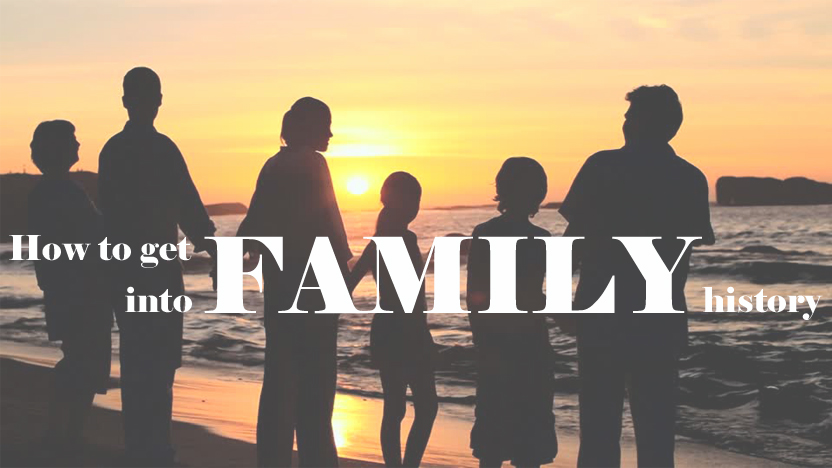 Get family into family history