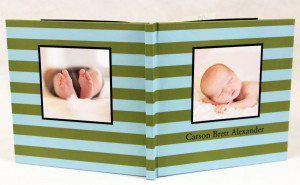 MyCanvas product - baby book